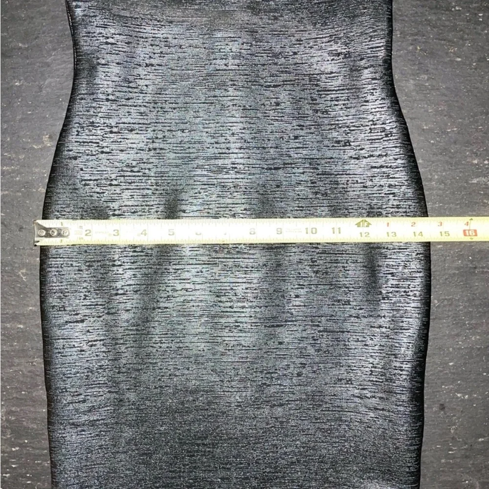 [Gstudio] Black Leather effects Cutout Sexy Bandage Body-con Mini Corset Dress - Picture 14 of 16